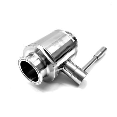 Valvole inox clamp sanitarie